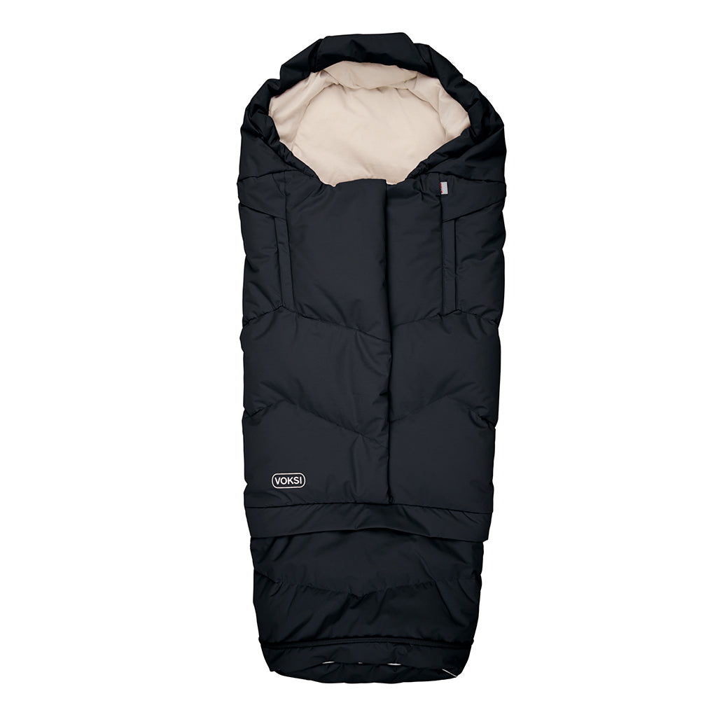 Voksi® City Footmuff, Black Cream