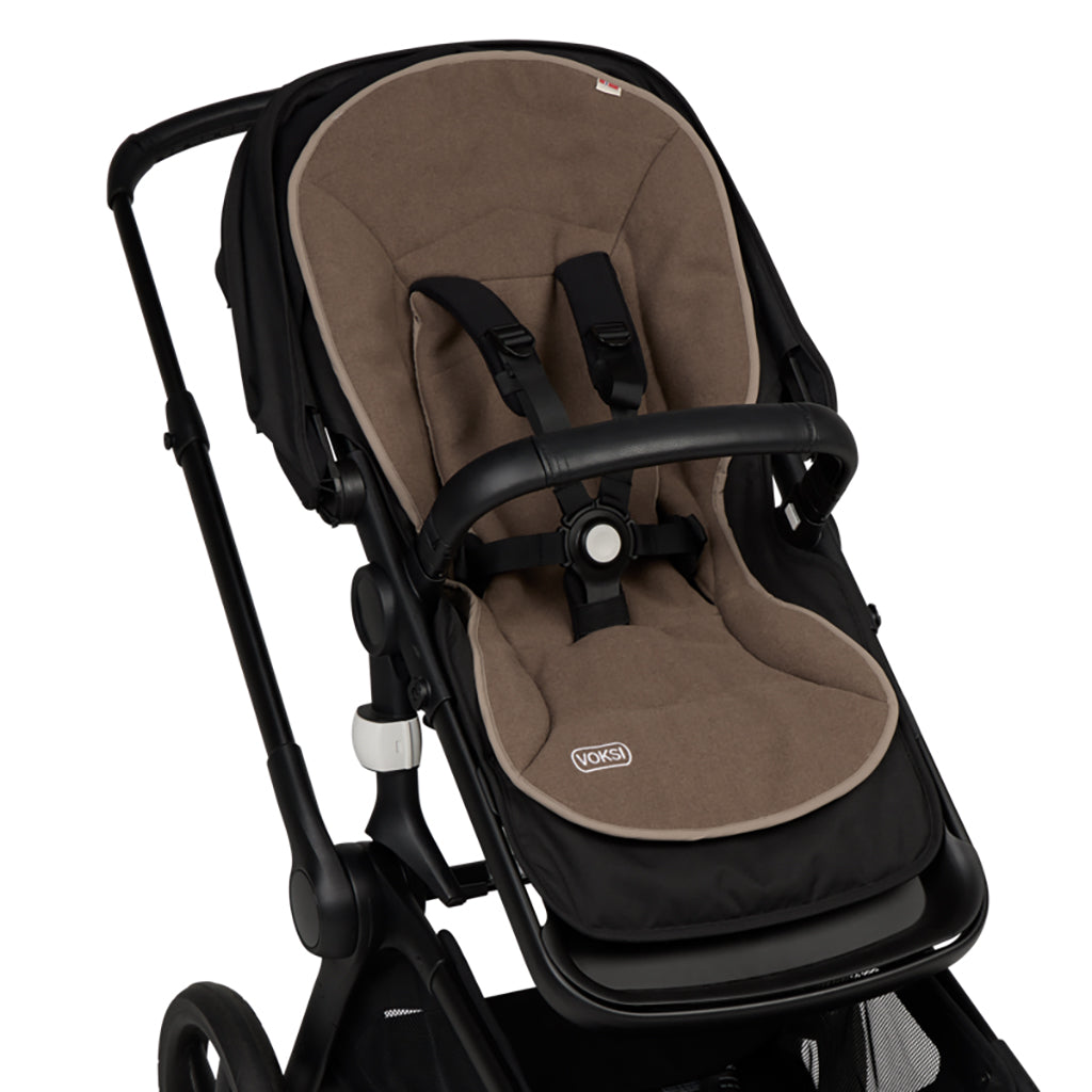 Voksi® Wool Seat Liner for Stroller, Walnut