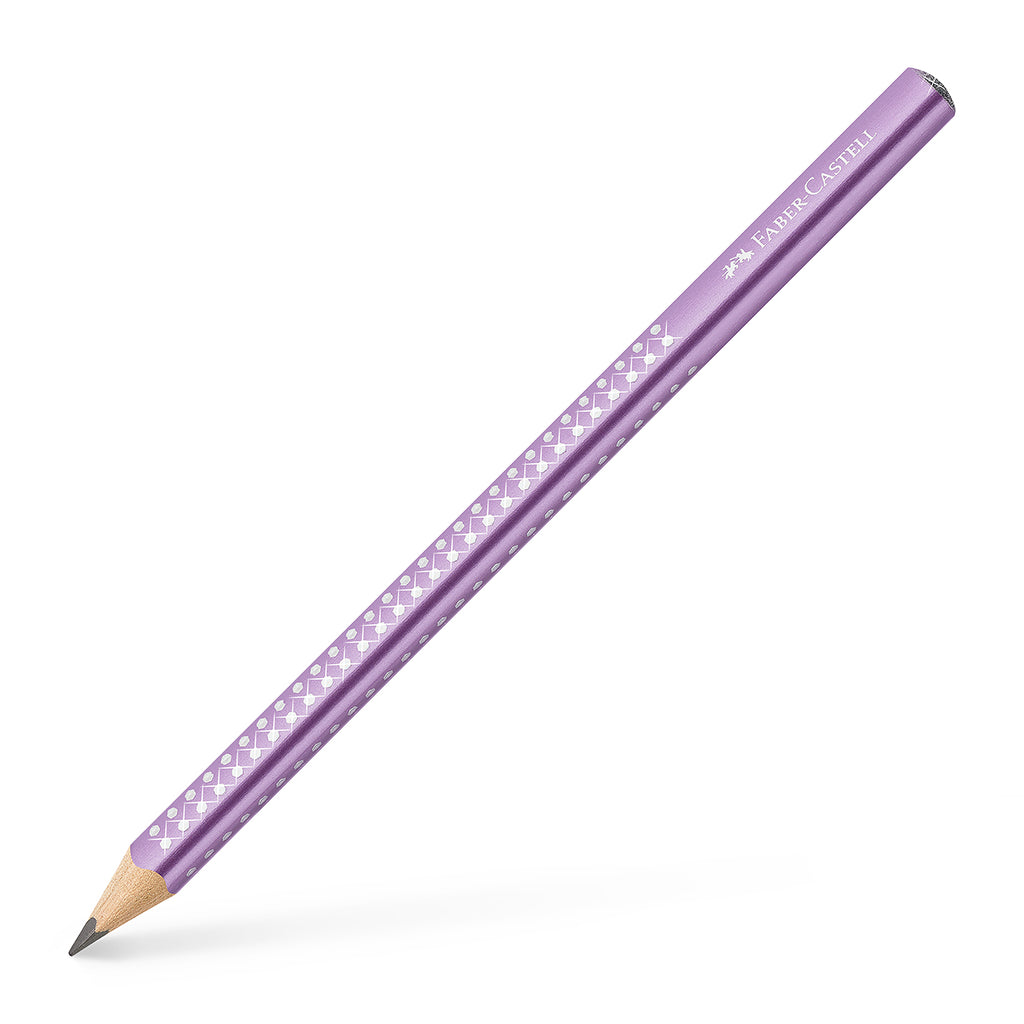 Faber-Castell, Jumbo Sparkle Pencil - Violet Metallic