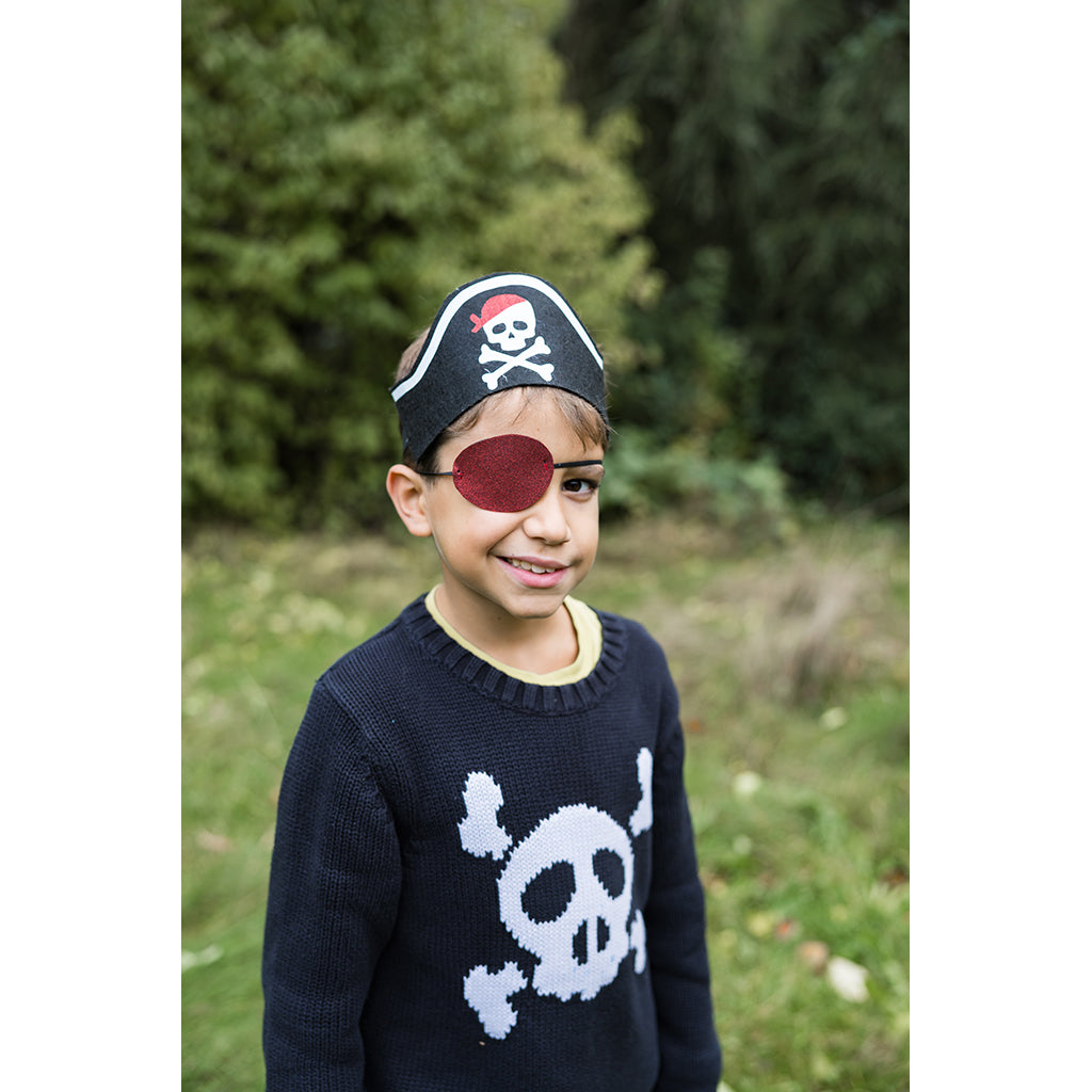 Great Pretenders Pirate Hat and Eye Patch