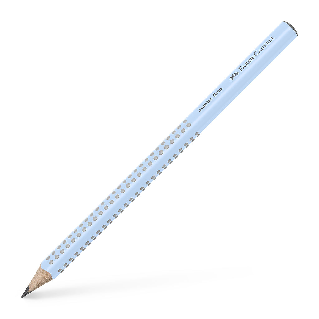 Faber-Castell, Jumbo Grip Pencil B, Sky Blue