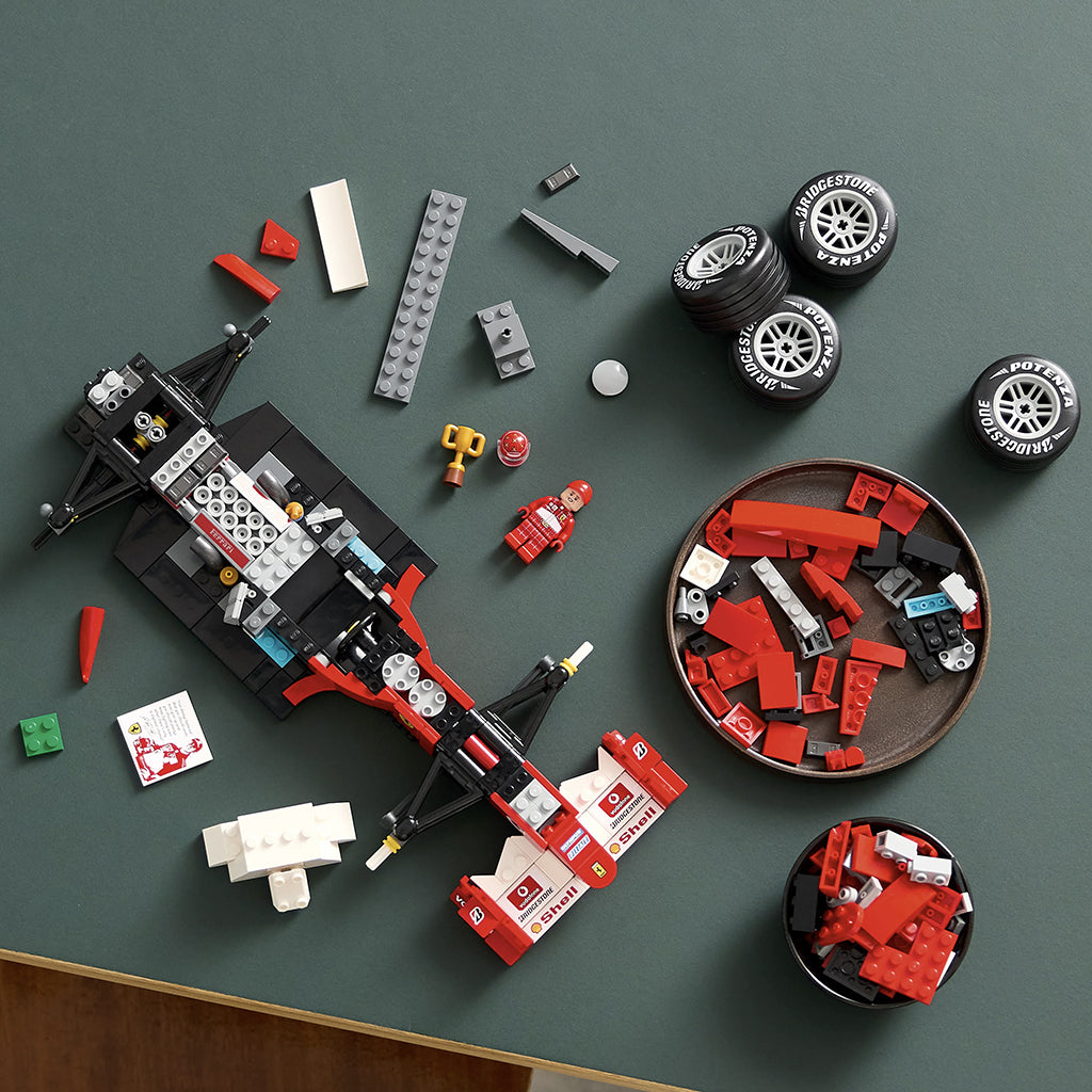 LEGO® Icons Ferrari F2004 and Michael Schumacher