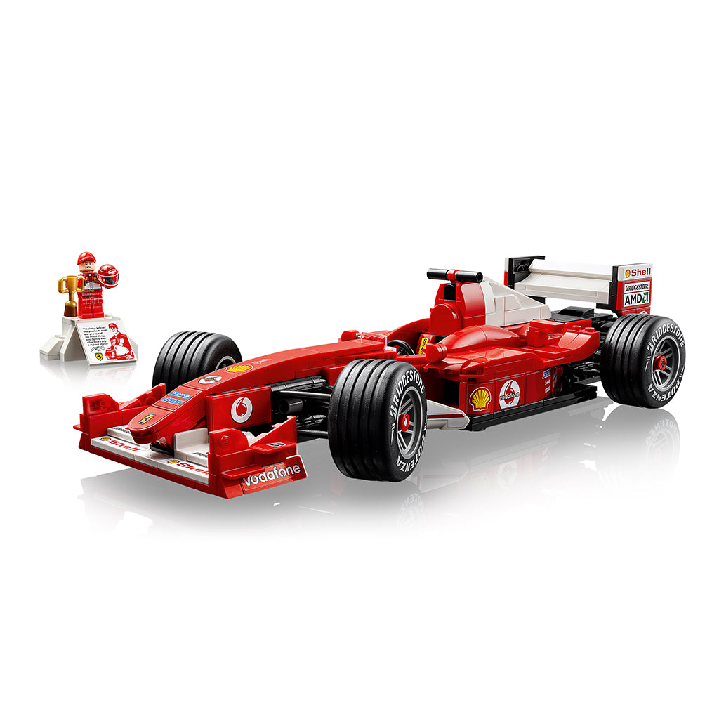LEGO® Icons Ferrari F2004 and Michael Schumacher