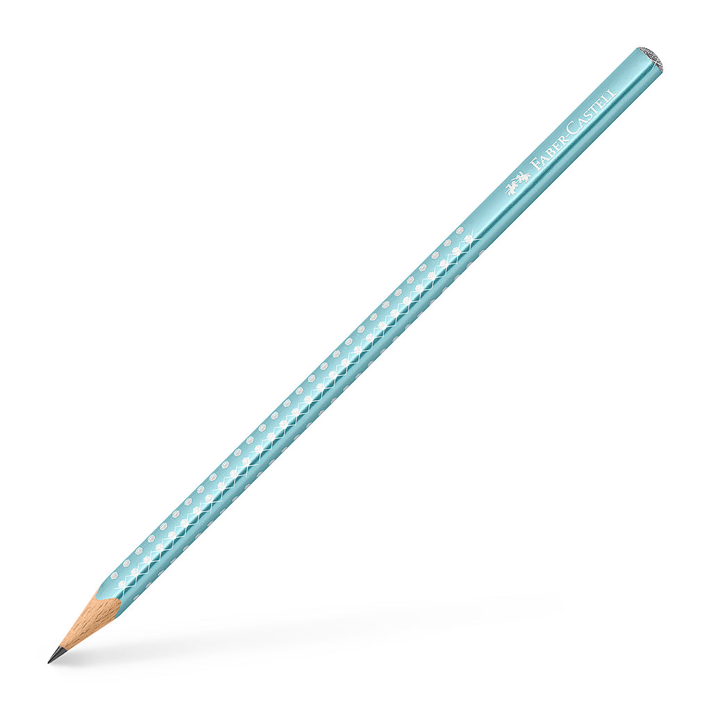Faber-Castell Sparkle Pencil with Glitter, Ocean Metallic Finish