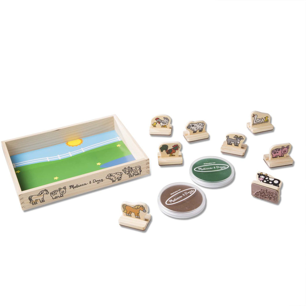 Melissa & Doug My First Stamp Set, Farm Animals