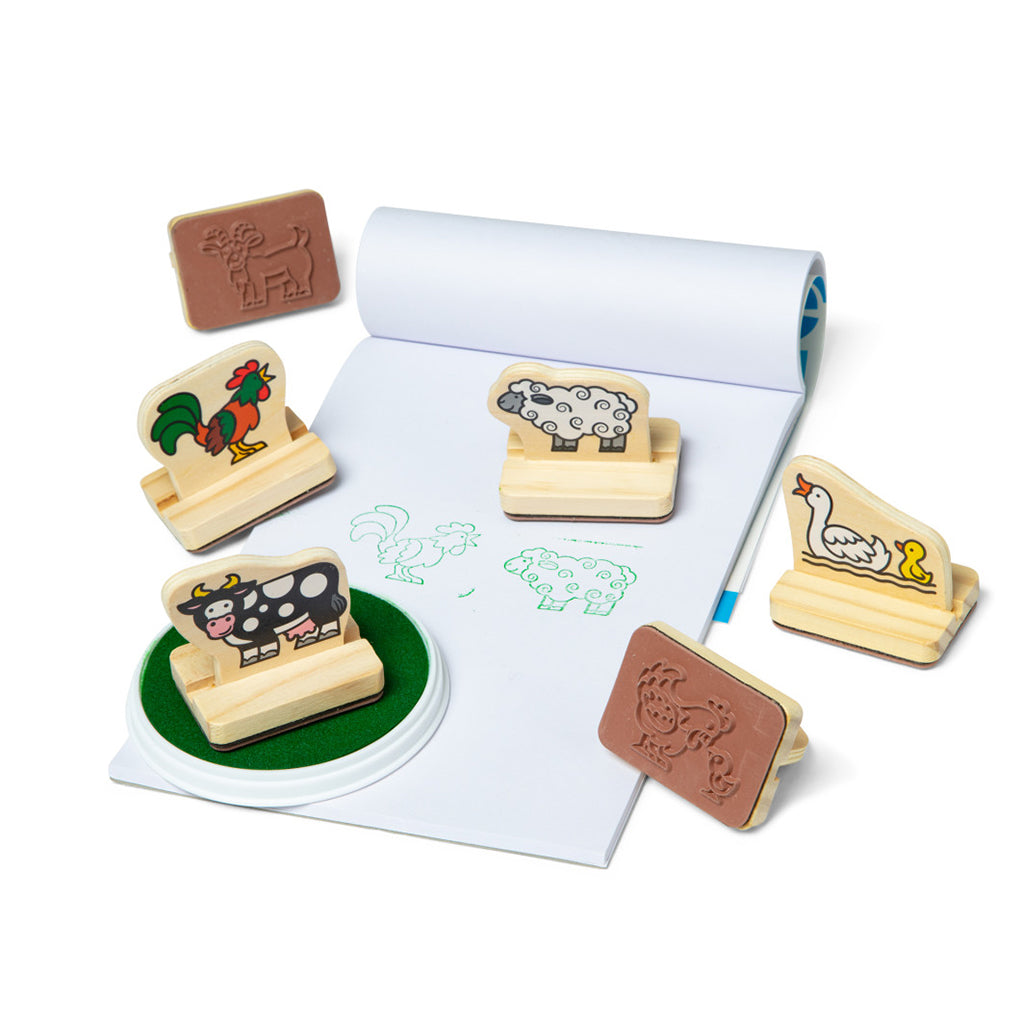 Melissa & Doug My First Stamp Set, Farm Animals