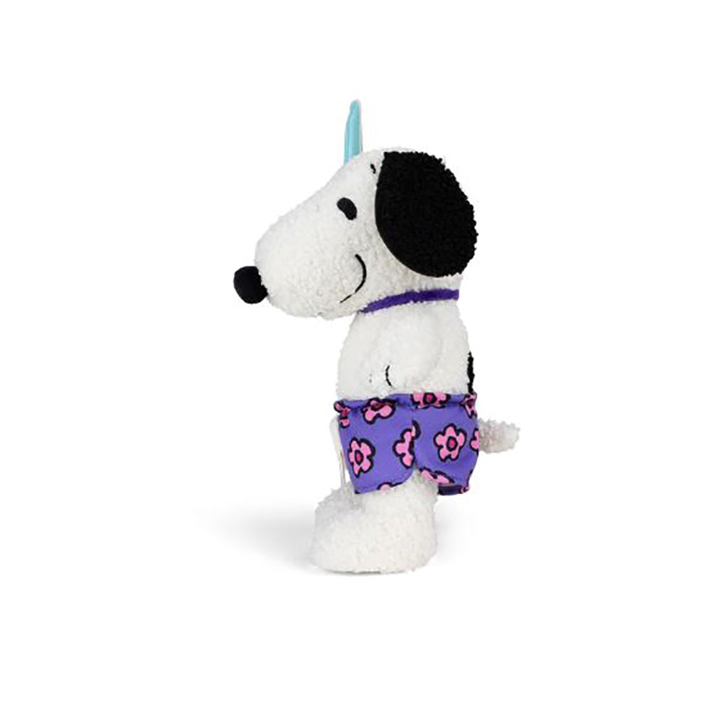 Snoopy Plush with Surfboard, 22 cm