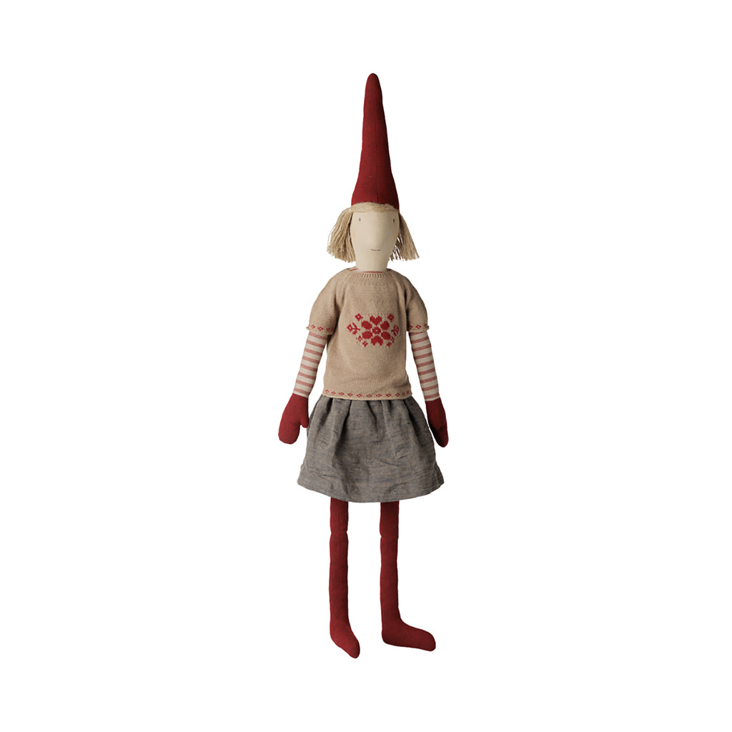 Maileg Nisse, Pixy str. 6, Pige - Strikket bluse