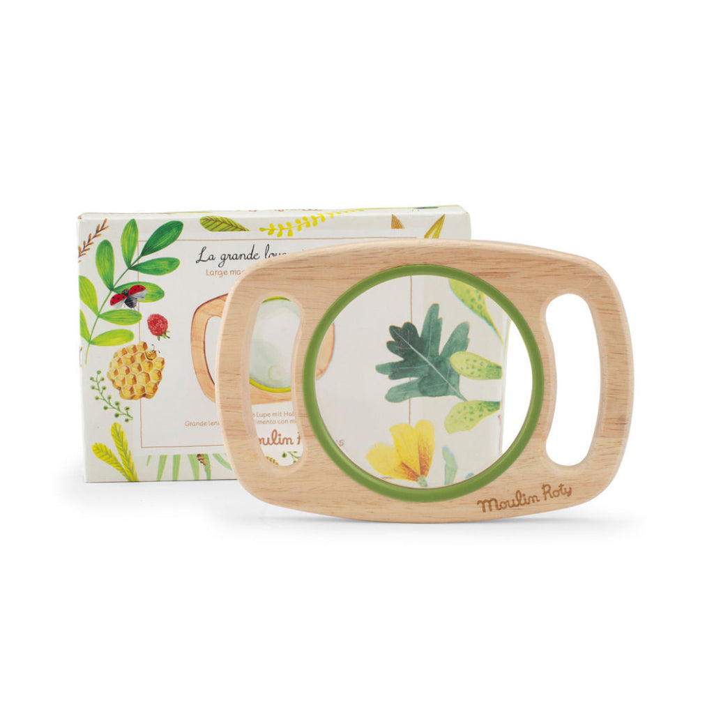 Moulin Roty forstørrelsesglas med håndtag, Le Botaniste