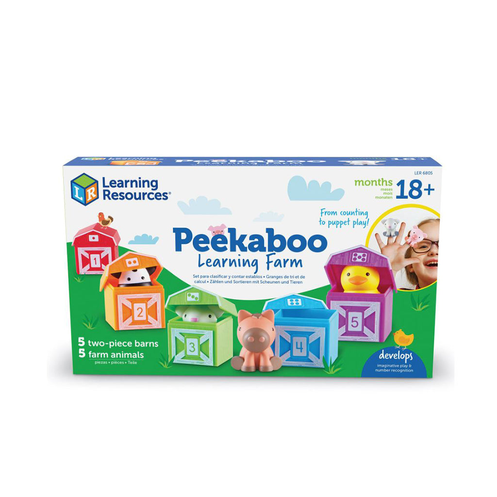 "Explore Numbers and Colors - Activity Set with Farm Animals"
