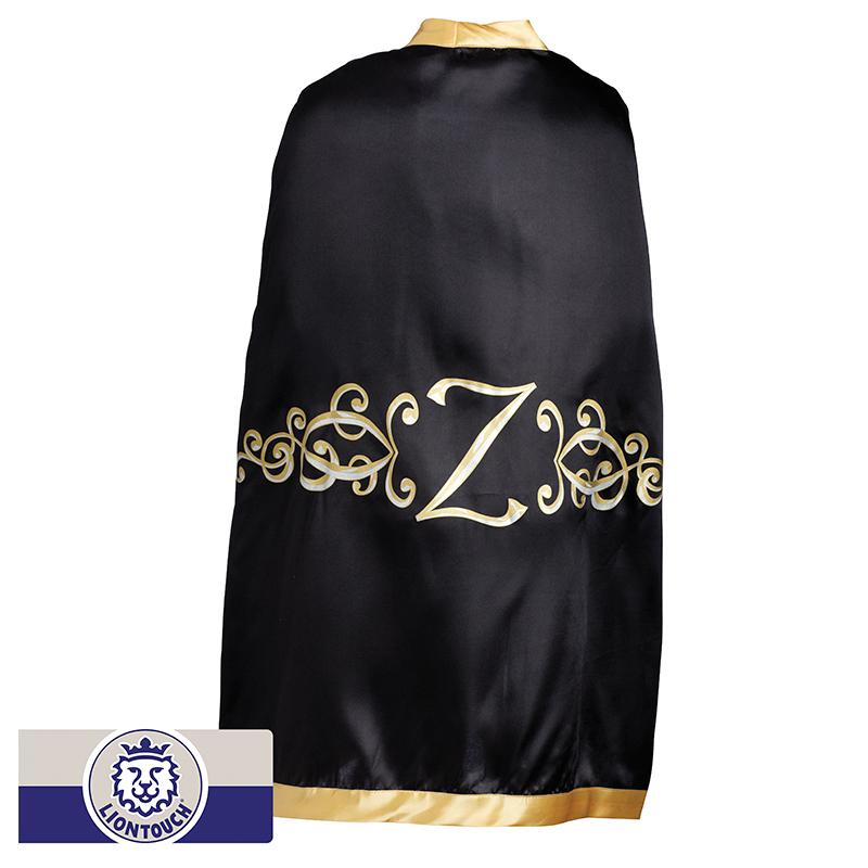 Liontouch Bandit Cape, Line Z Cape with Gold-Colored Trim
