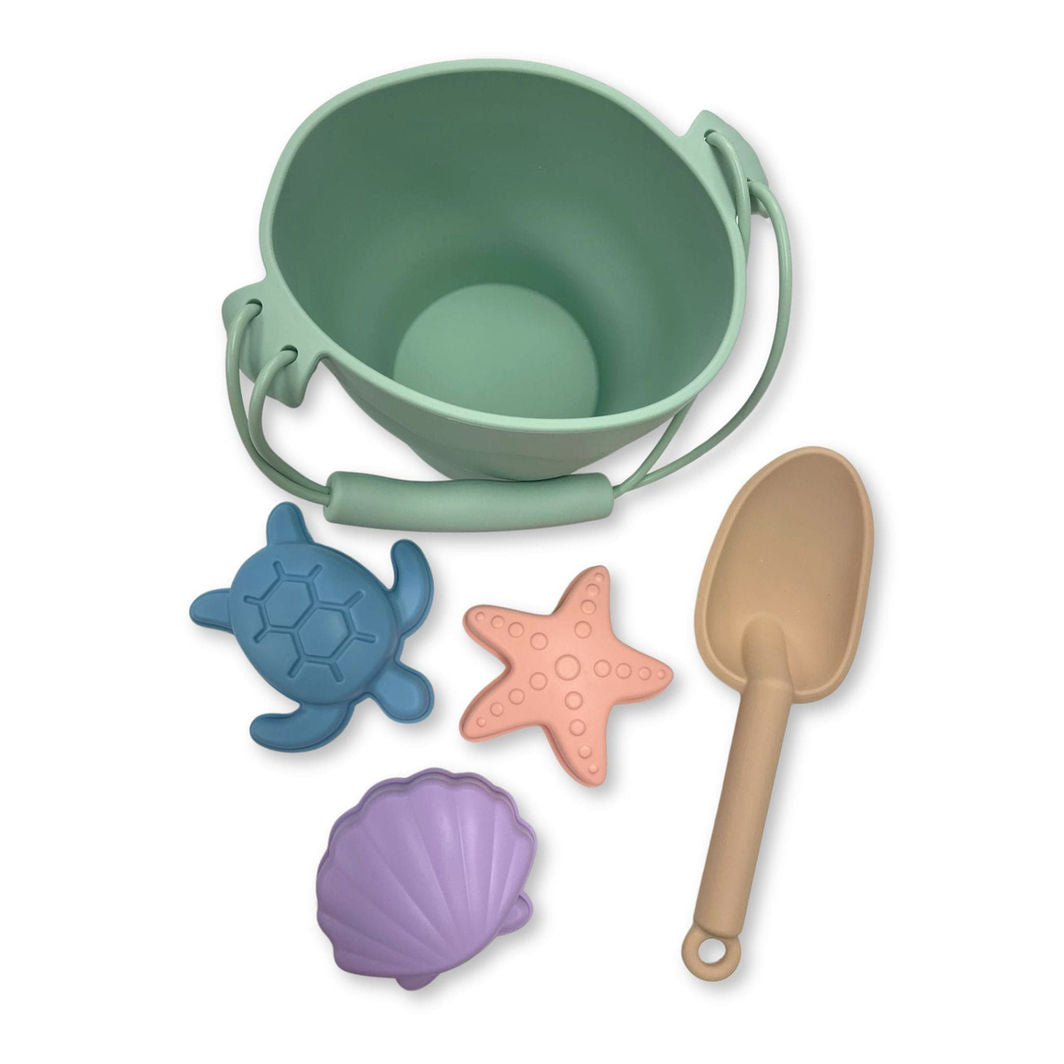 Swim Essentials, 5-Piece Silicone Sand Set - Pure Tones Pastel