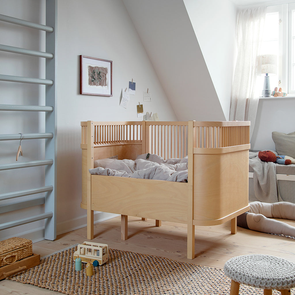 Sebra Bed, Baby & Junior - Wooden Edition