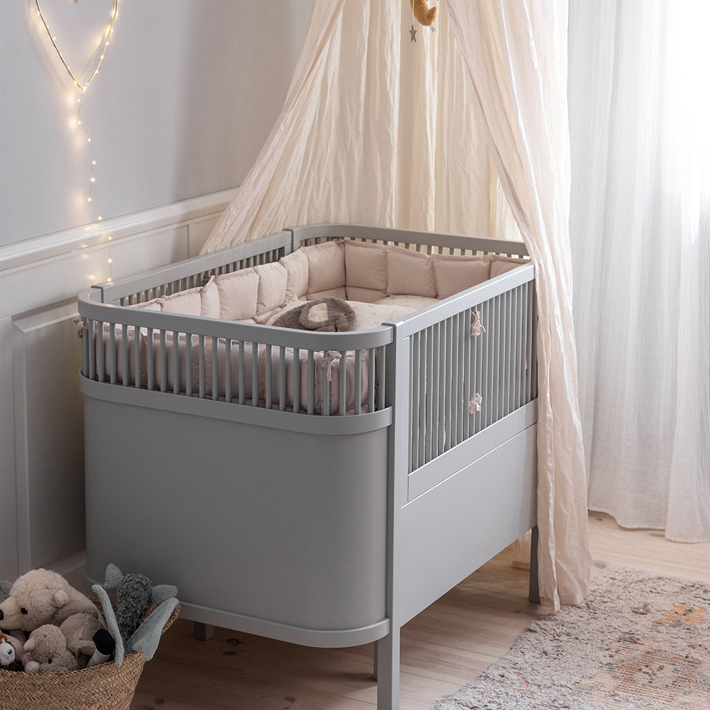 Sebra Bed, Baby and Junior - Stone