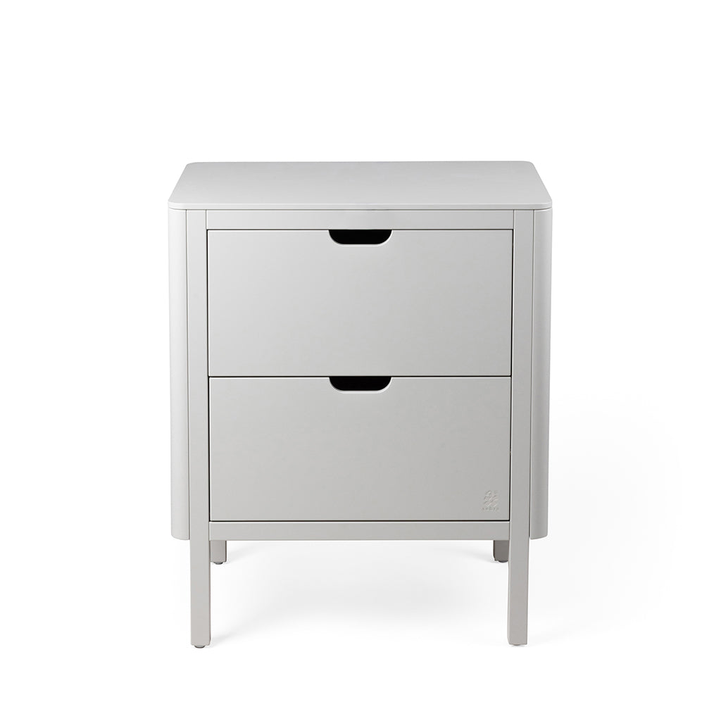 Sebra Wooden Changing Table, 2-in-1 Design with Drawers – Stone