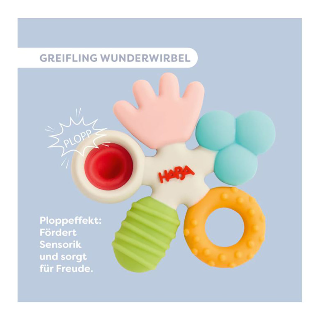Haba rattle, Greifling