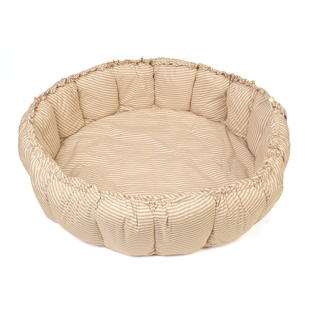 Play&Go Bloom, 3-in-1 Baby Blanket, Organic - Stripes Brown