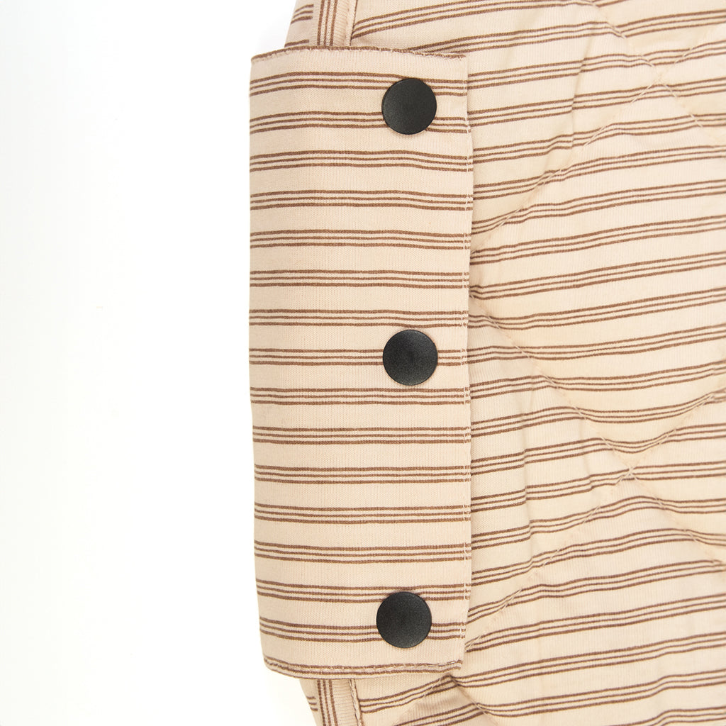 Play&Go 2-in-1 Baby Blanket, Organic - Stripes Brown