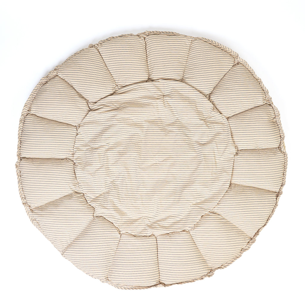 Play&Go Bloom, Three-in-One Baby Blanket, Organic - Stripes Blue