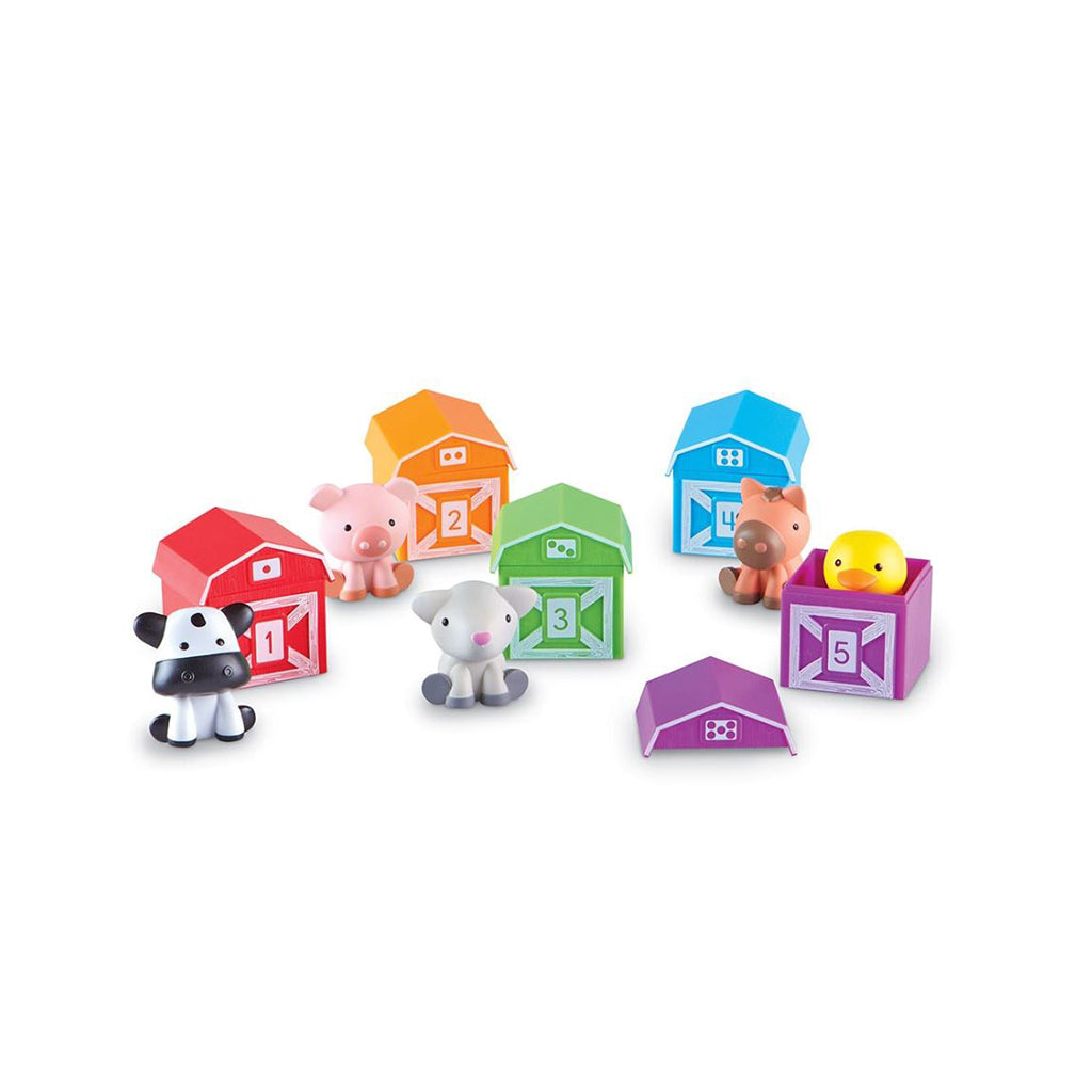 "Explore Numbers and Colors - Activity Set with Farm Animals"