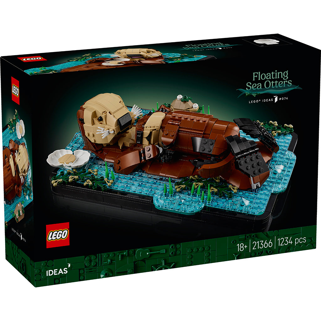 LEGO® Ideas, Floating Sea Otters