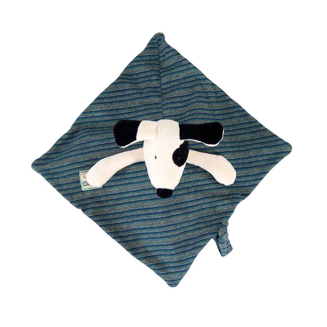 Moulin Roty Security Blanket, Julius the Dog – La Grande Famille