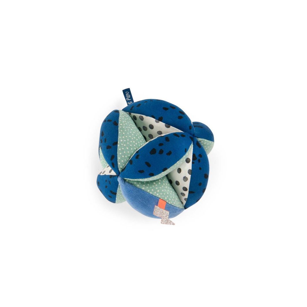 Moulin Roty Sensory Ball - Puce & Pilou