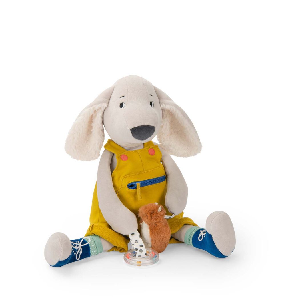 Moulin Roty Activity Soft Toy – Pilou the Dog, 56 cm