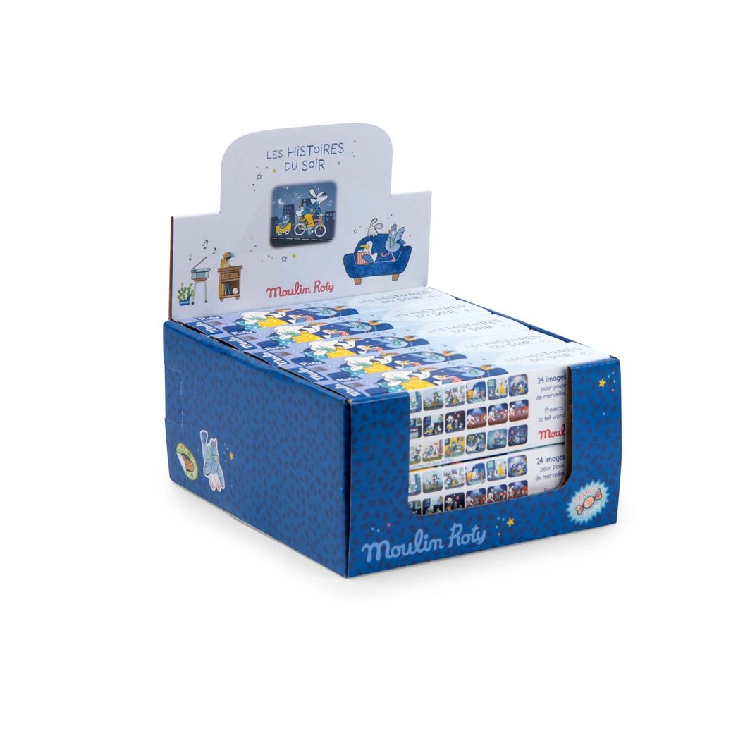 Moulin Roty Storytelling Flashlight – Puce & Pilou (EN-FR)