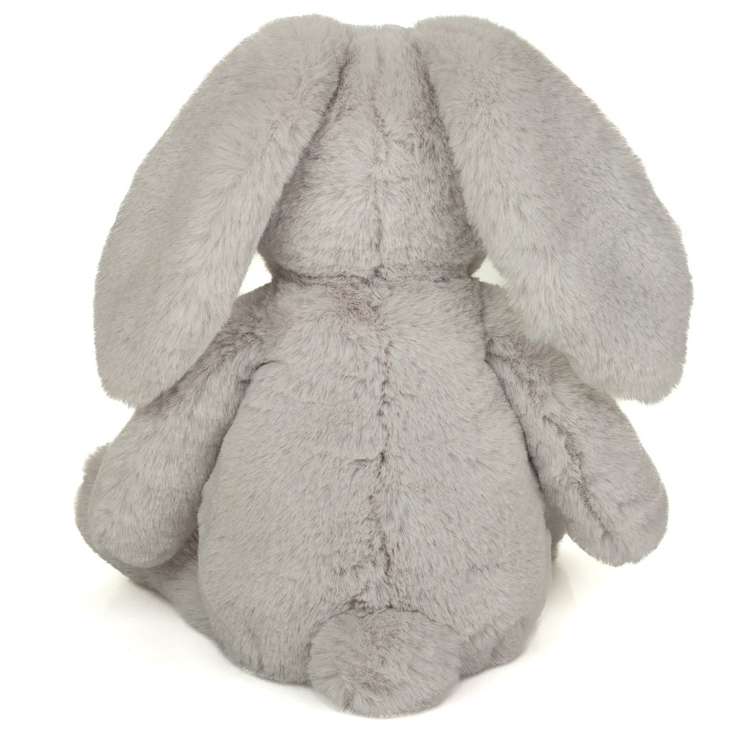 Teddy Hermann Stuffed Animal, Abby the Rabbit, Gray - 32 cm