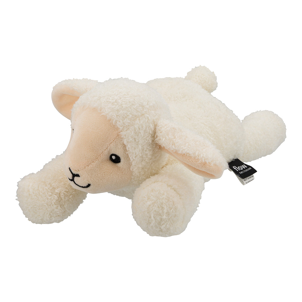 Flow Amsterdam Heartbeat Sound Plush with Rechargeable Battery, Rosie Beige