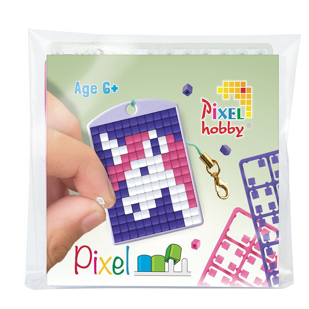 Pixel Mosaic Starter Set, Keyring – Unicorn