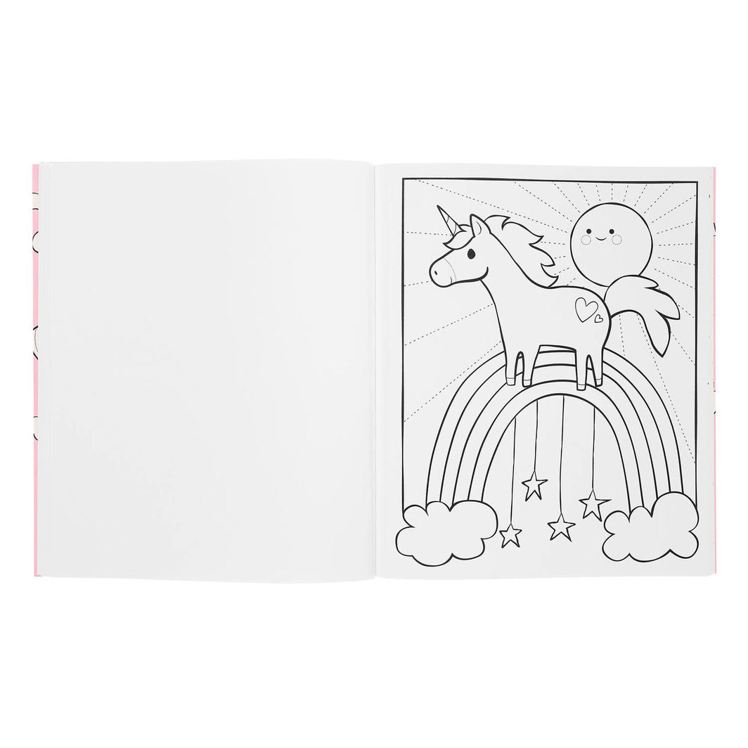 Ooly Coloring Book, Enchanting Unicorns - Enhjørninger