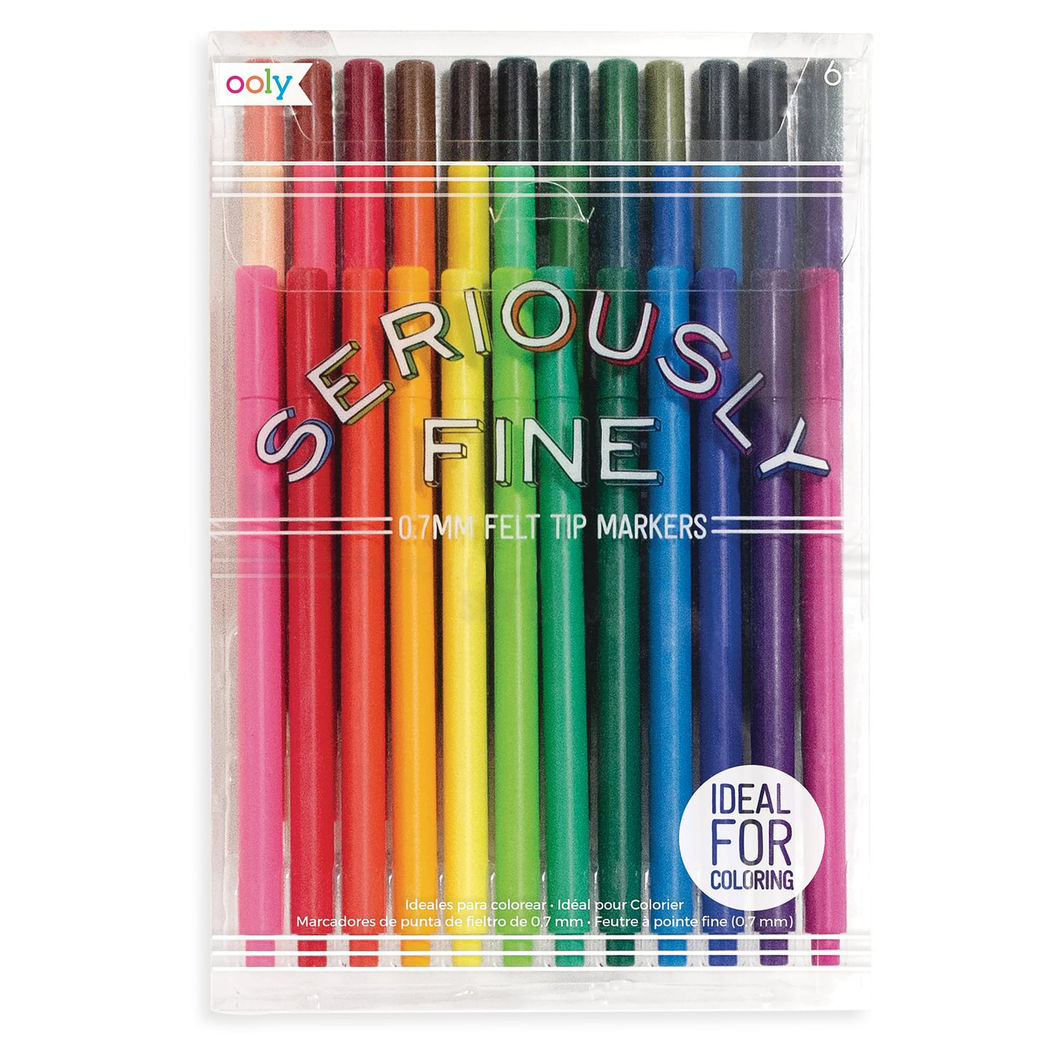 Ooly Tuscher 36 stk, Seriously Fine 0,7 mm