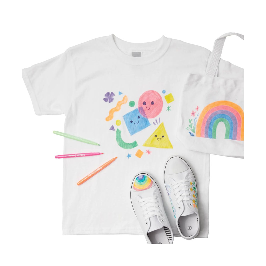 Ooly Fabric Markers 12 pcs, Doodlers