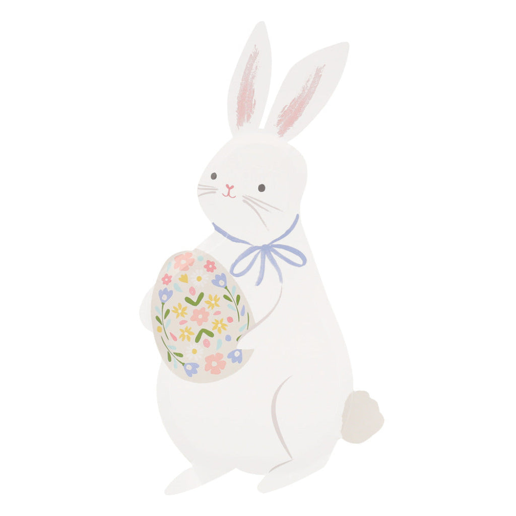 Meri Meri Paper Plates, Easter, Easter Bunny – Pack of 8,
