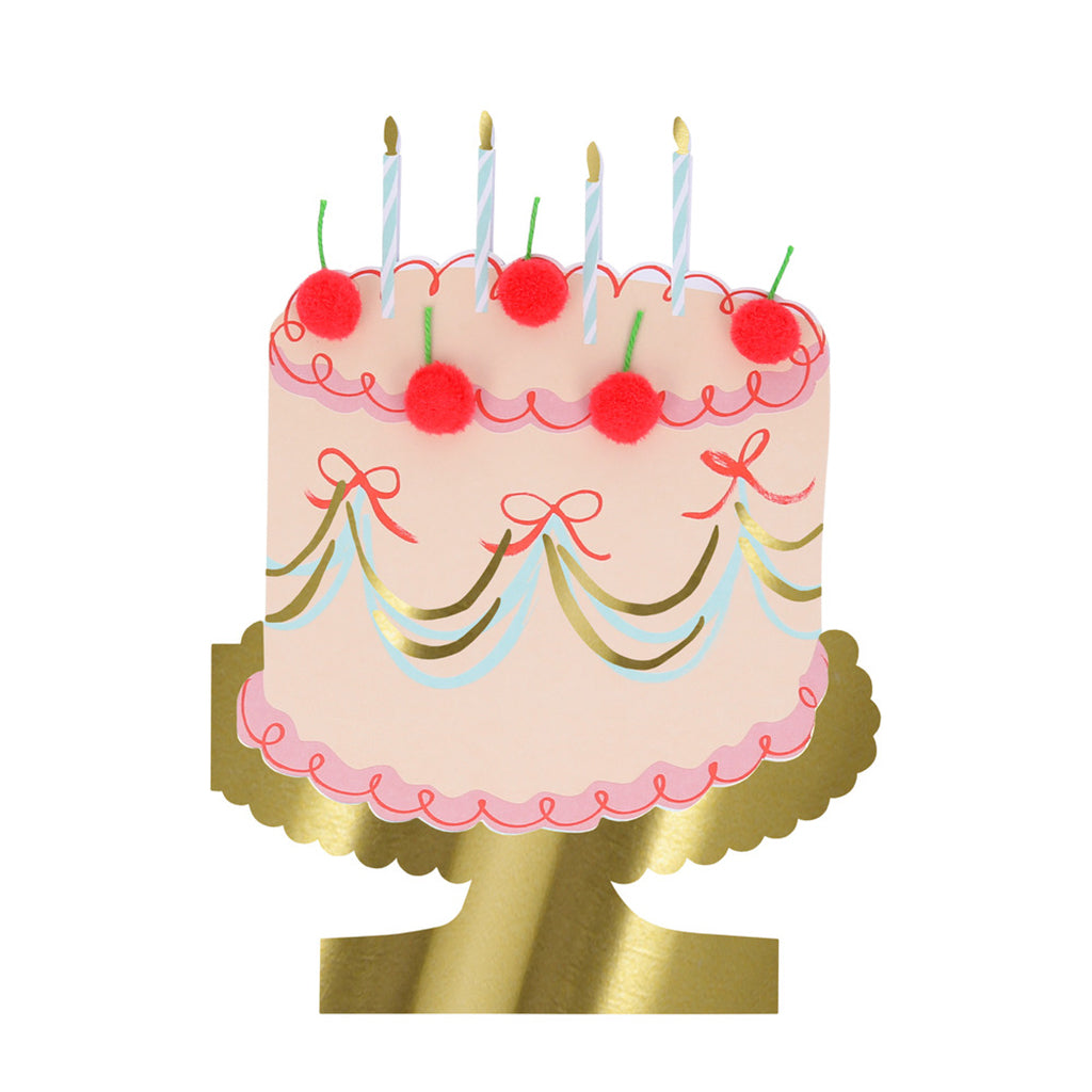 Meri Meri Birthday Card – Cherry