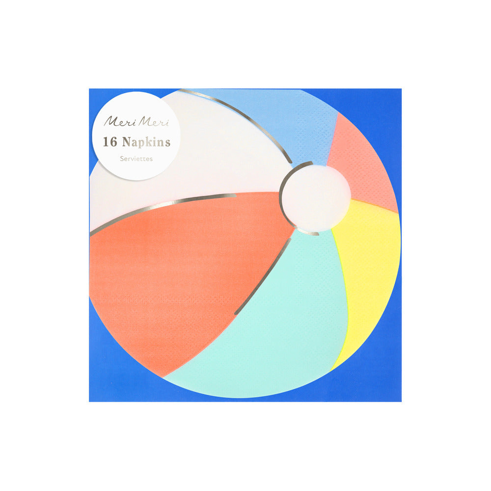 Meri Meri Napkins, Beach Ball