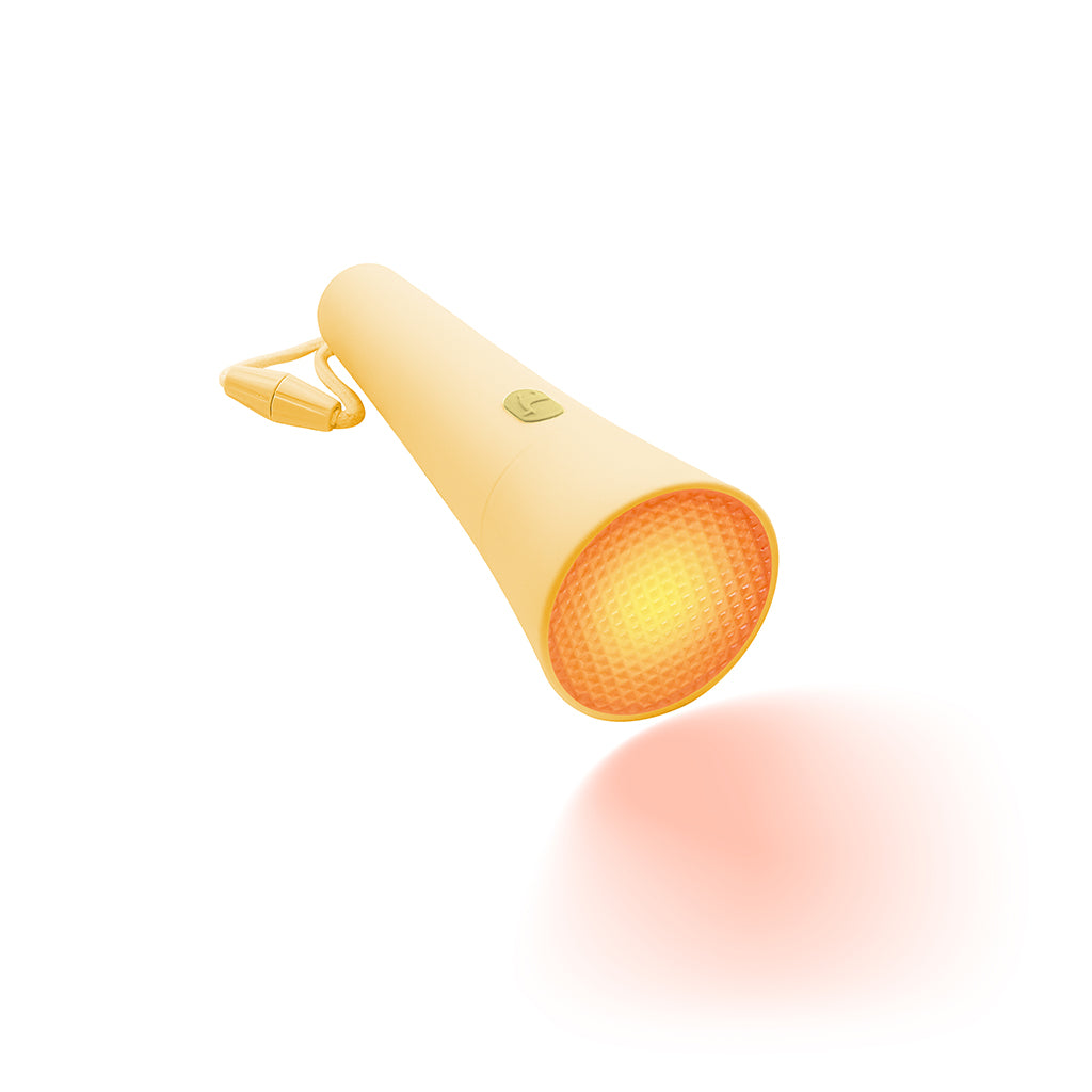 Lalarma Flashlight, Rechargeable - Yellow