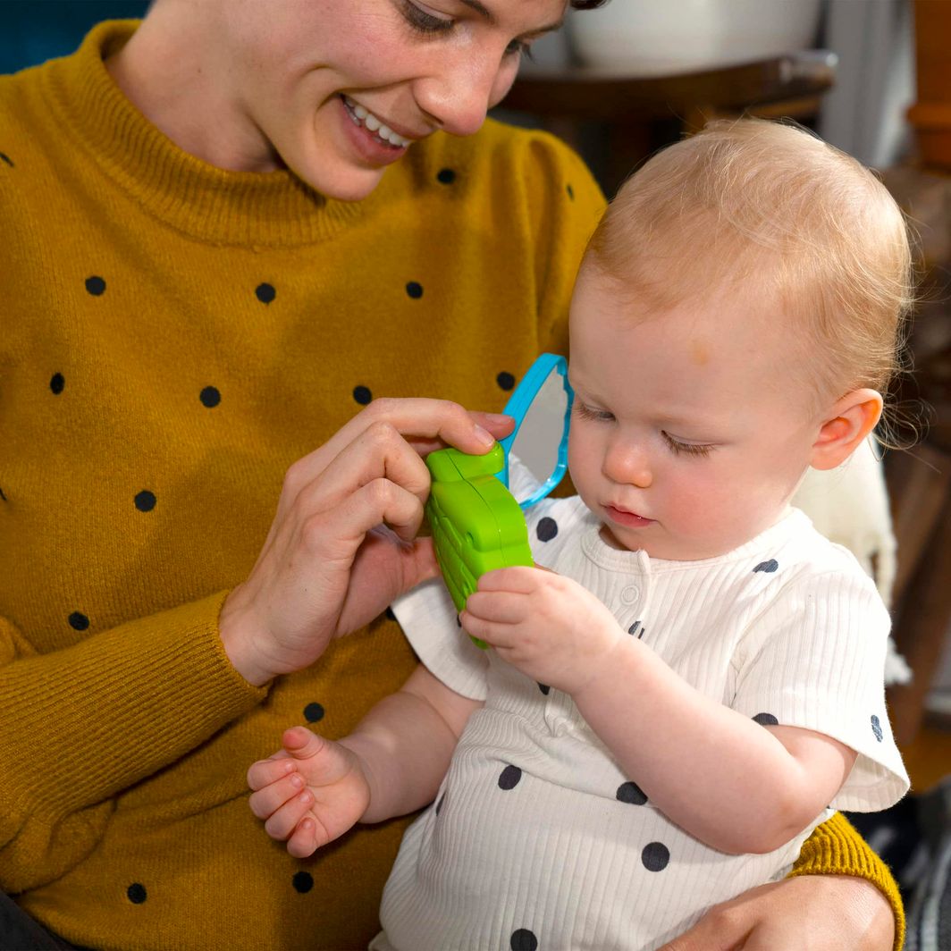 BABY Einstein Baby Toy, Seashell Mobile Phone – Ocean Explorers