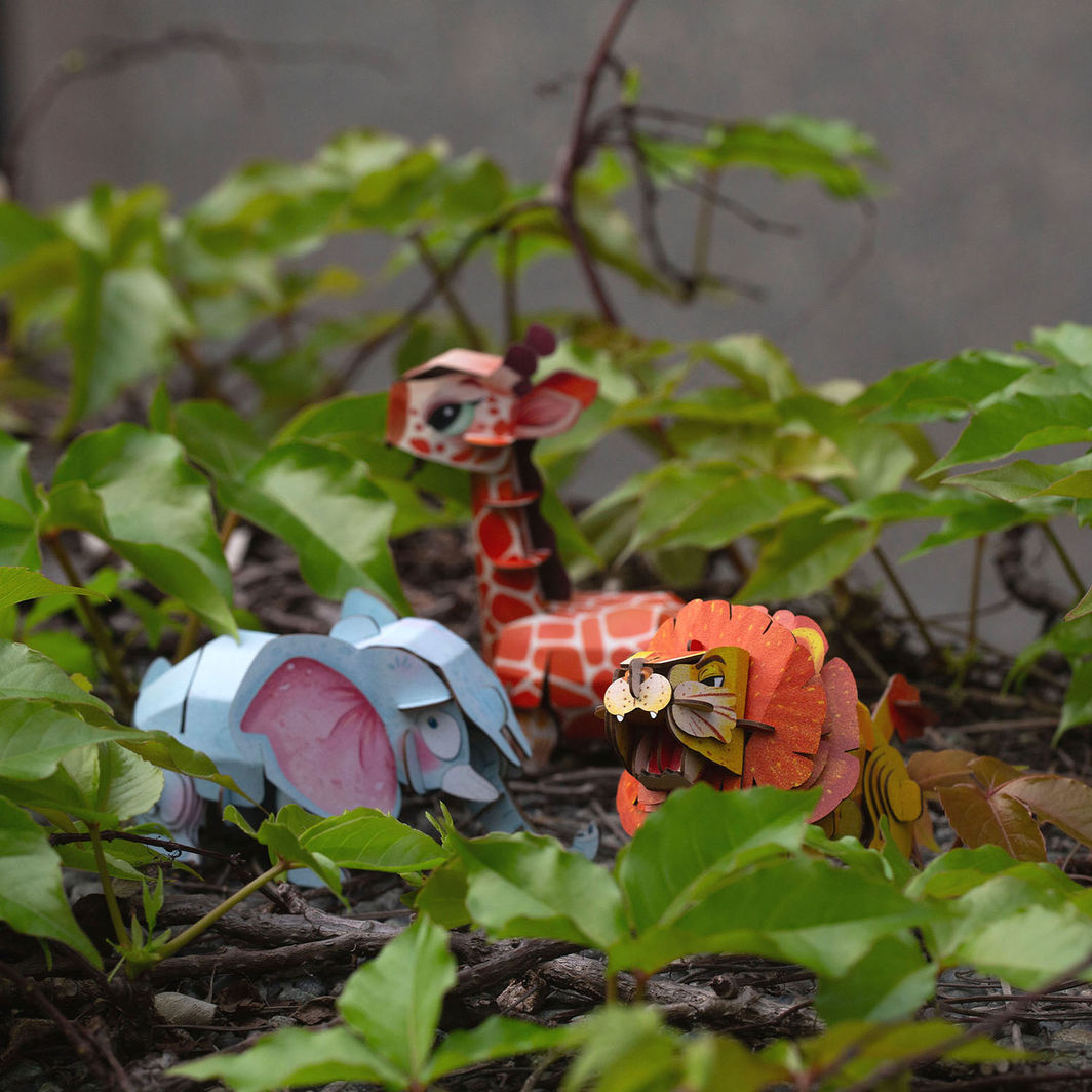 mierEdu 3D Puzzle with Sound, Giraffe