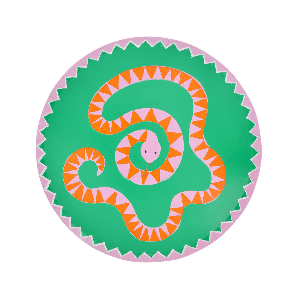 Meri Meri Paper Plates Size S, Jungle - 8 pcs.