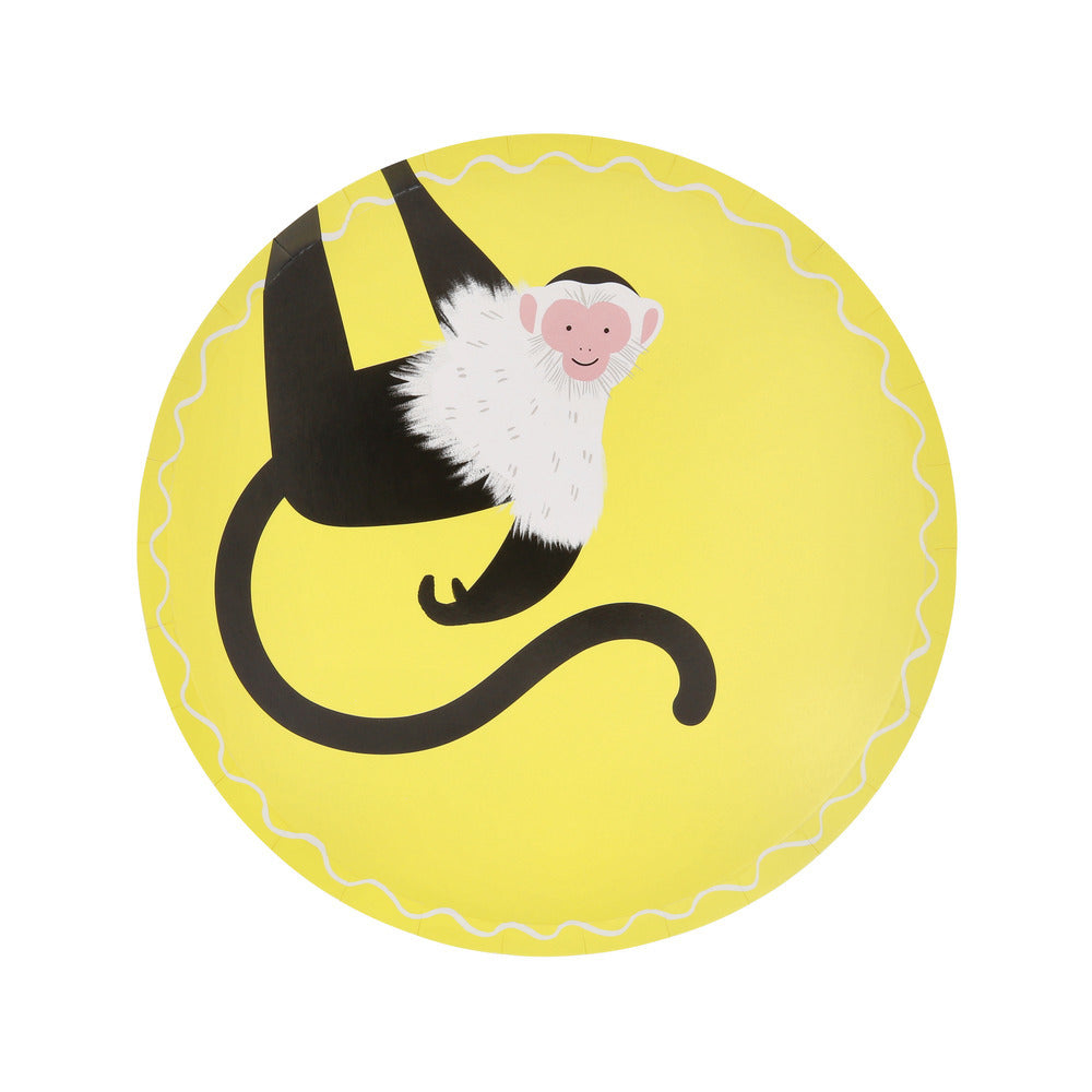 Meri Meri Paper Plates Size S, Jungle - 8 pcs.