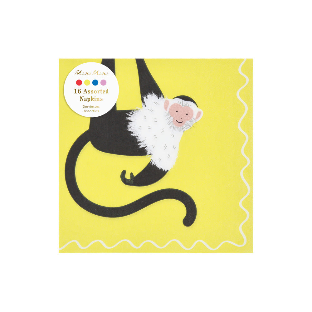 Meri Meri Napkins, Jungle Size L - 16 pcs.