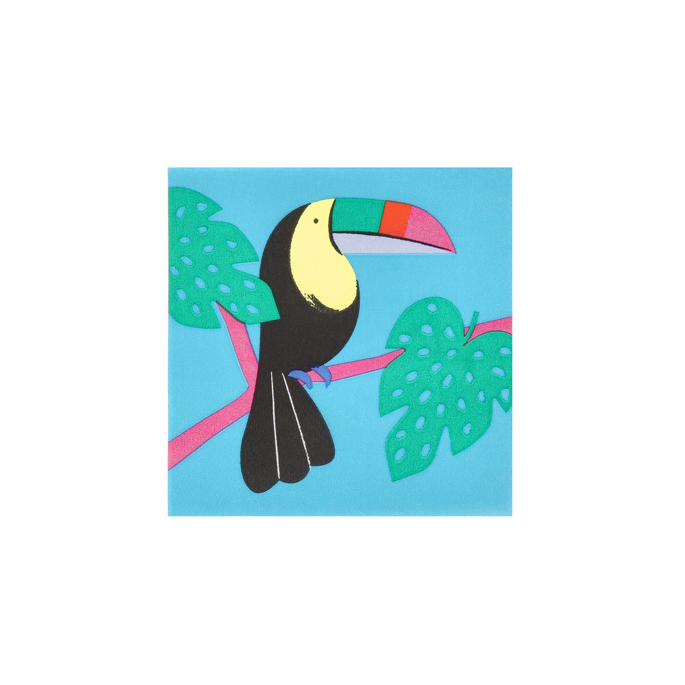 Meri Meri Napkins, Jungle Size S - 16 pcs.