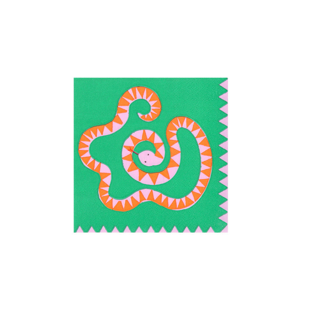 Meri Meri Napkins, Jungle Size S - 16 pcs.