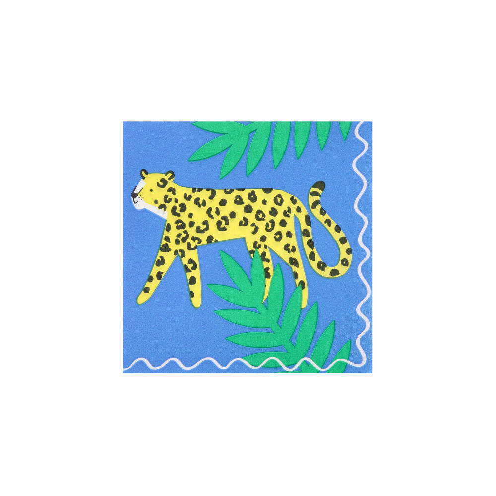 Meri Meri Napkins, Jungle Size S - 16 pcs.