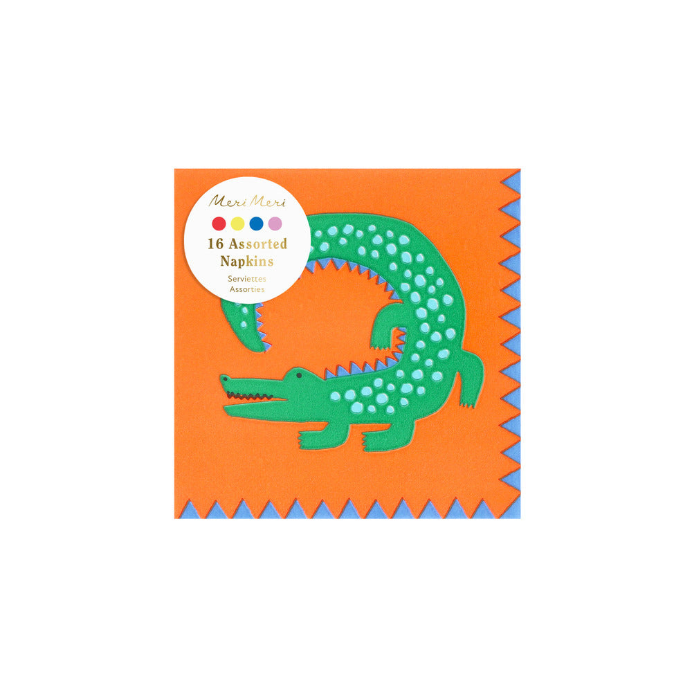 Meri Meri Napkins, Jungle Size S - 16 pcs.