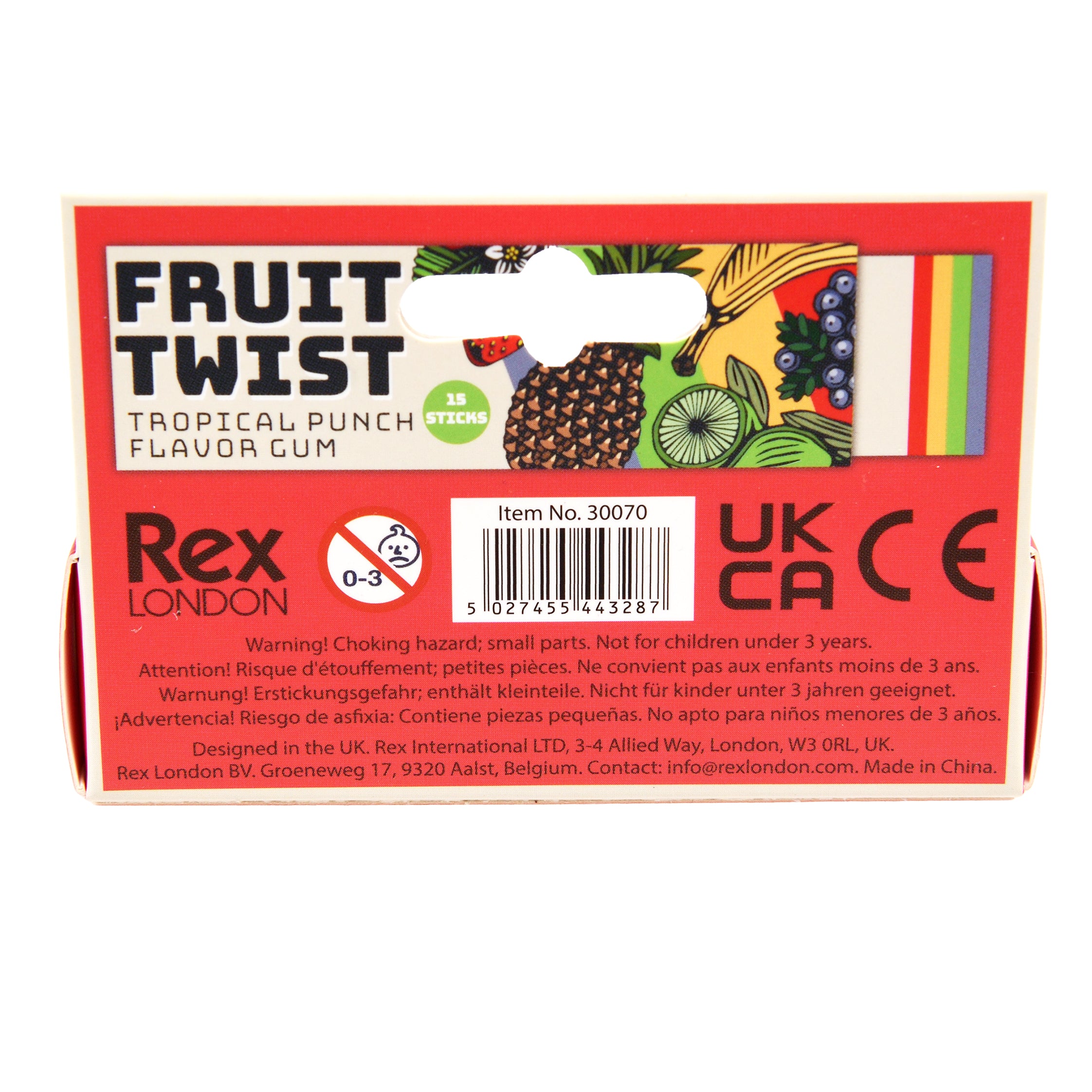 Rex London, Snap Gum Prank