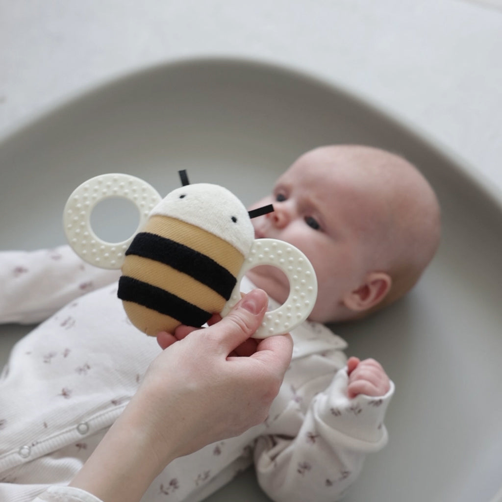 Sebra Activity Rattle with Mirror, Bee Billy